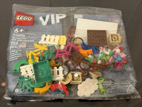 LEGO VIP Add-On Pack of 7 NEW SEALED - 40512 40605 40606 40607 40608 30584 40606