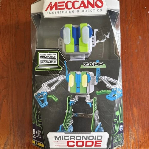 Meccano Micronoid Code Zapp Programmable ROBOT Engineering And Robotics STEM New