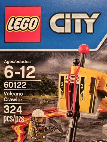 VOLCANO CRAWLER Lego City LEGO Set #60122 NEW Sealed RETIRED Unopened