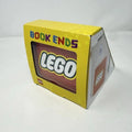 LEGO Brick Bookends Pair Home Office 2009 852521 NEW SEALED Red Discontinued