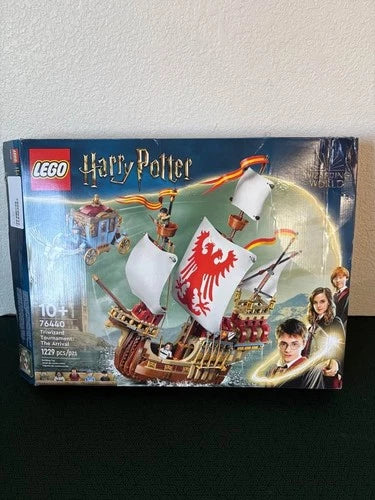 MEOW Harry Potter 76440 Triwizard Tournament The Arrival NO MINIFIGURES Open Box
