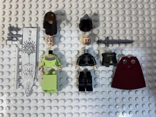 MEOW Lord of the Rings 11377 KING ARAGORN & ARWEN Minifigures
