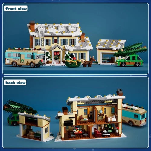 Building Set 5 in 1 LED Xmas Decor Toy Blocks 1958PCS Ages 8+