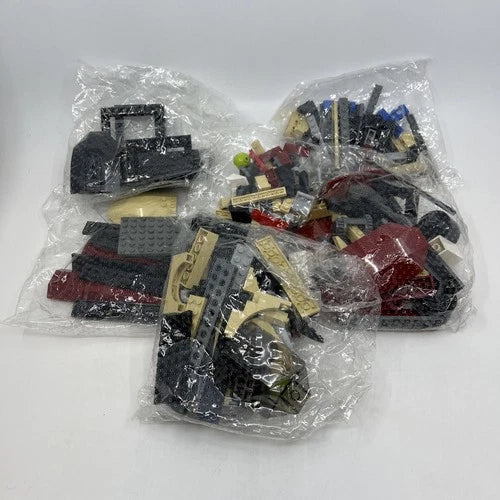 LEGO Dino Attack T-1 Typhoon vs. T-Rex 7477 Incomplete 2005 Retired Sealed Bags