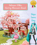 🌸 Official Hatsune Miku LARGE Cherry Blossom Building Blocks Set Creative NEW