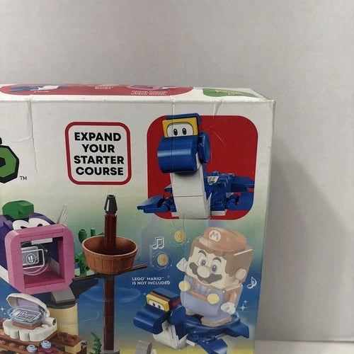 LEGO Super Mario Dorrie's Sunken Shipwreck Adventure Expansion Set 71432 NIB
