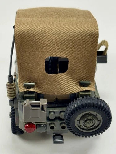Mega Construx Call of Duty Infantry Scout Car FDY77 WWII Jeep Complete No Box