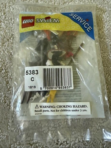 LEGO 5383 Service Pack: Castle Accessories - Brand NEW Very Rare Collector Bag