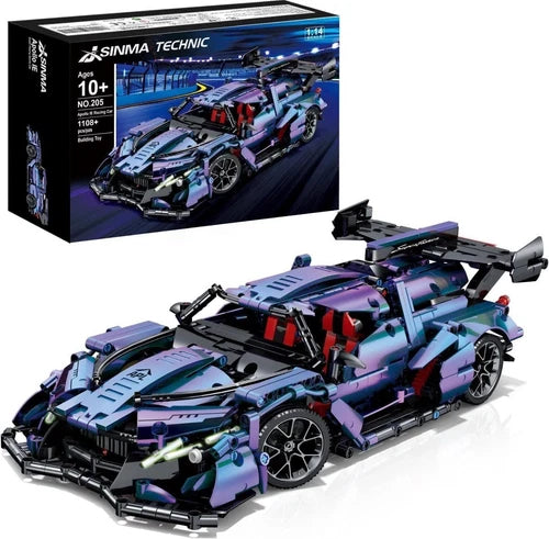 Technic Sports Car Building Blocks 1:14 Apollo IE Racing Car Model Building