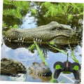 2.4 GHz Remote Control Alligator Head Boat RC Boats - Large Resin Decoy and