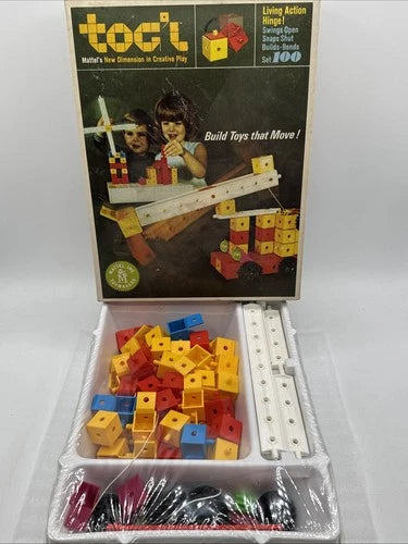 Rare Sealed TOG'L Building Set By Mattel Inc Toymakers #4602 Set Of 100 Pieces