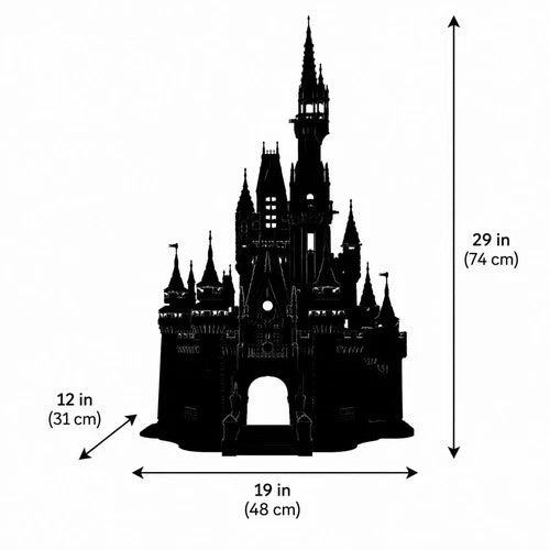 Fantasy Castle Building Blocks Set ~4060 PCS Large Display Model No Box MOC
