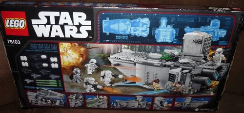 LEGO Star Wars 75103 First Order Transporter NEW - SEALED - RETIRED - BOX DAMAGE