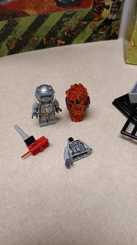 LEGO Power Miners Lavatraz (8191) Retired Set Incomplete With Box And Manuals
