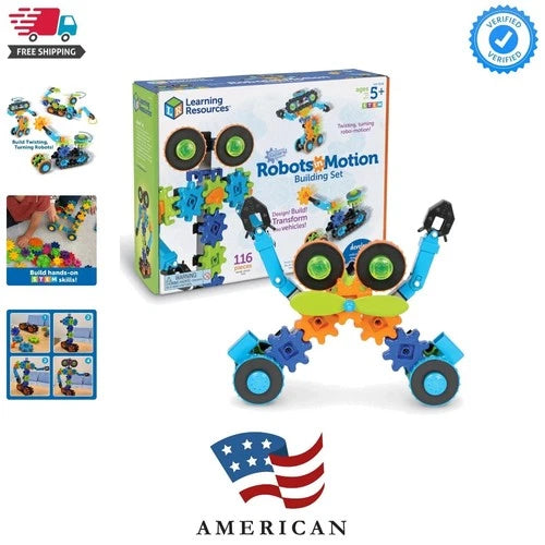 Gears Robots in Motion