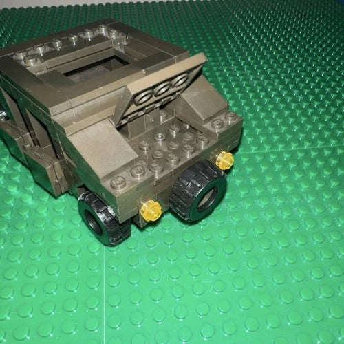 LEGO Military Vehicle 5222 Custom Military Complete Set Plastic Olive Green