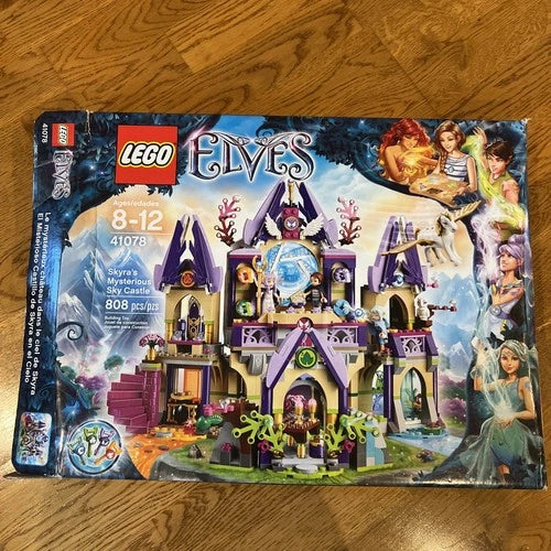 Lego Elves 41078 Skyra’s Mysterious Sky Castle Pre-owned
