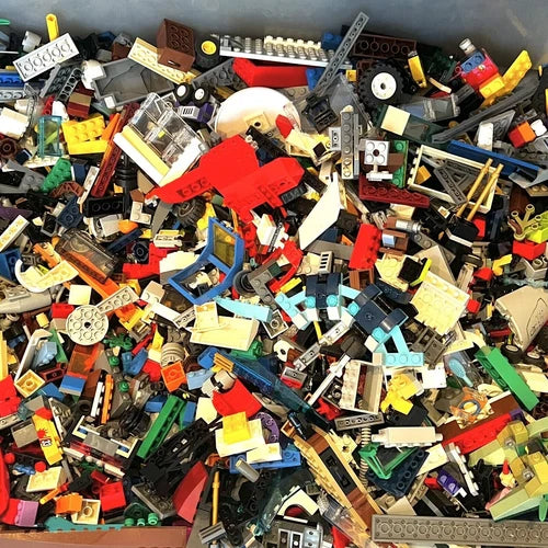 LEGO 20 Lbs Pounds Random Parts Pieces Building Plates Blocks Bricks Bulk Lot