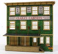 Banta Model Works 2152 HO Scale Clara's Cabinet Background Building Kit