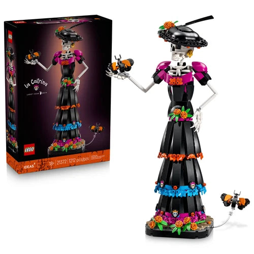 MEOW Ideas La Catrina - Building Set for Adults, Ages 18+ - Day of the Dead Deco