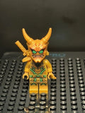 MEOW Ninjago Golden Oni Lloyd Minifigure njo0774! 71774! (Great Condition)