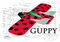 Guppy .20 3ch Sport Model 34" WS RC Airplane Laser Cut Balsa Short Kit