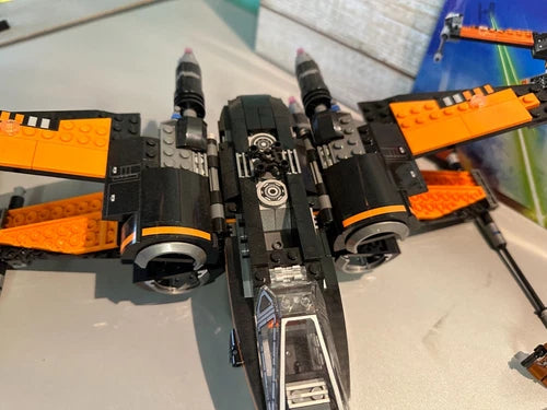 Lego Star Wars Poe's X-Wing Fighter Near Complete With All Minis Inv-1311