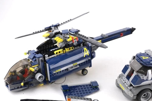 Lego Agents Mobile Command Center 8635 / Helicopter Aerial Defense Unit 8971