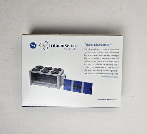 Custom Baltimore Aircoil Company (BAC) TrilliumSeries Adiabatic Cooler LEGO Set