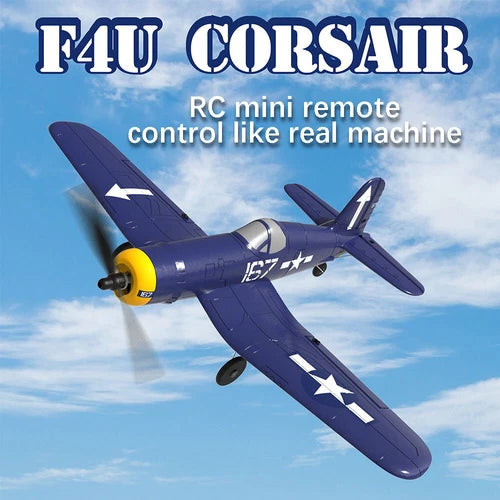 Volantex 2.4G F4U Corsair 400 Ready To Fly 4CH RC Plane + Flight Stabilisation