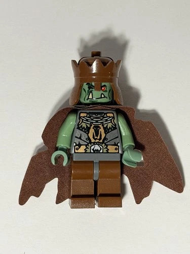 LEGO Troll King & Troll Queen (cas420 & cas421) Vintage Minifigures 🧌 2009