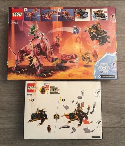 SEALED - 2023 LEGO Ninjago Heatwave Dragon Rising + Coles Earth Bundle