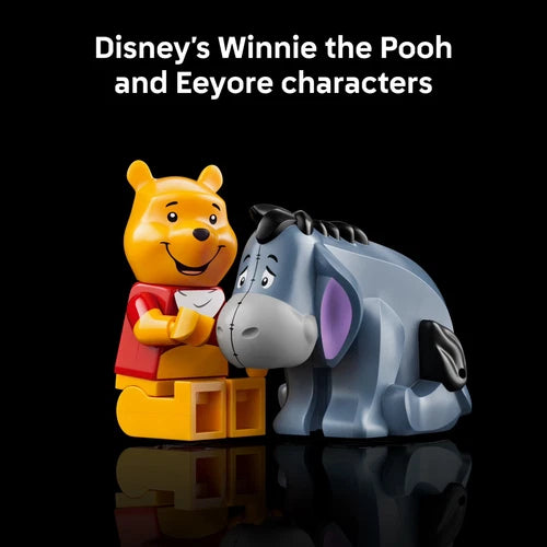LEGO Disney Winnie the Pooh Building Set - Home, Office, or Book Shelf Decor for