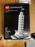 LEGO Architecture Leaning Tower of Pisa 21015 345pcs Landmark Series 12+