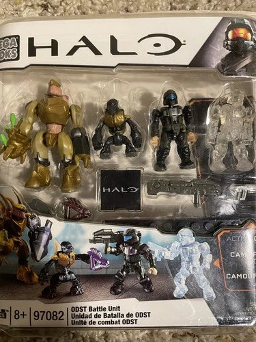 Mega Bloks Halo 97082 ODST Battle Unit Minifigure Set