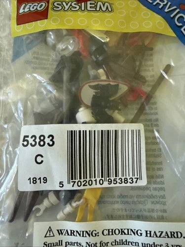 LEGO 5383 Service Pack: Castle Accessories - Brand NEW Very Rare Collector Bag