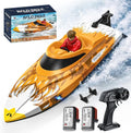 YESHIN RC Boat, 25 KPH Remote Control Boat for Kids 8-12 and Adults, Self-Righti