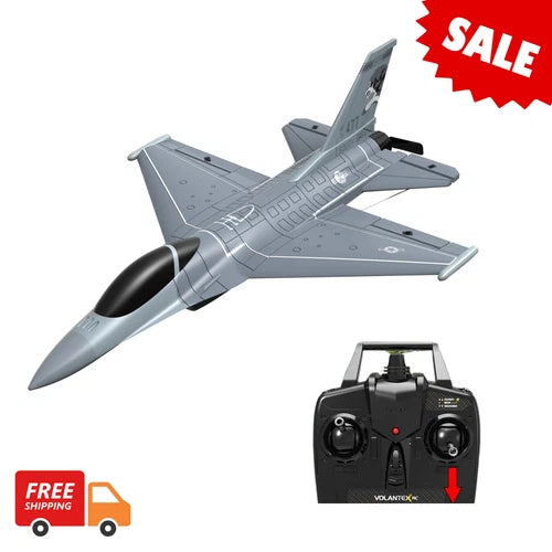 RC Trainer Airplane F-16 Fighting Falcon with Xpilot Stabilization System 4CH US