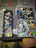 Lego HUNDREDS Of Loose Pieces And Vehicles Some Off Brand Compatible