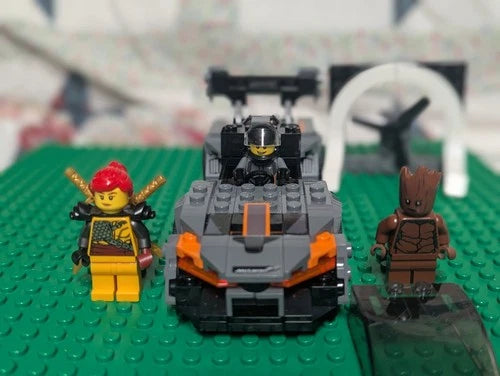 LEGO Star Wars and Ninjago Minifigure Lot w/ Vehicles and Accessories