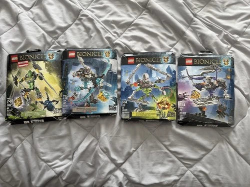 MEOW Bionicle 4 Sets Unopened Not Mint Box