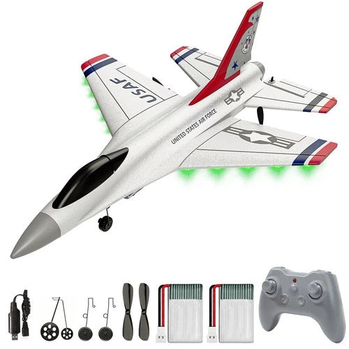 DEERC F16 Thunderbirds 3CH RC Fighter Plane Remote Control