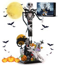 Horror Skull Building Set, Before Christmas Haunted House Building Blocks Set...