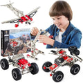 Innovative 6-in-1 Metal Model Car Building Kit - Hands-On STEM Project for Kids