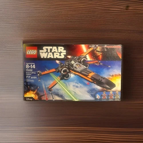MEOW Star Wars: Poe's X-Wing Fighter (75102) Slight Dent In Box New
