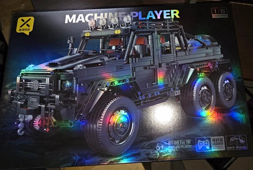 Machine Player Series CROSS 63-800 Off-Road Vehicle Interlocking Blocks Set