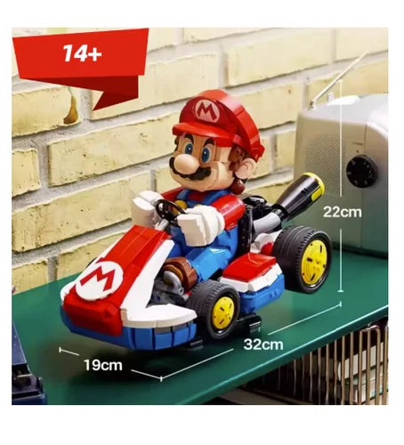 2025 72037 Standard Kart Racing Car Model Building Blocks Toy-Nobox