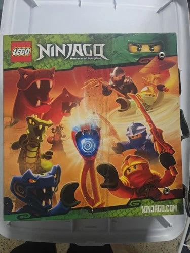 LEGO Ninjago Masters of Spinjitzu Carry Case 2012 Extremely Rare