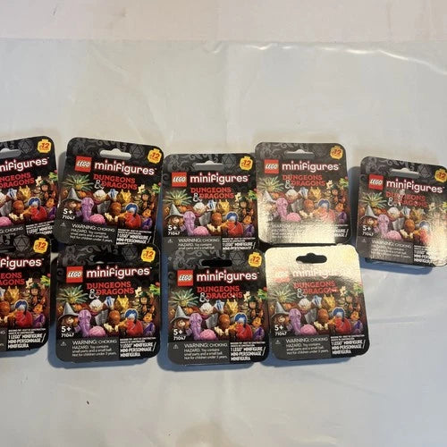 LEGO MINIFIGURES : Dungeons & Dragons (71047) Lot Of 9 - Blind Boxes