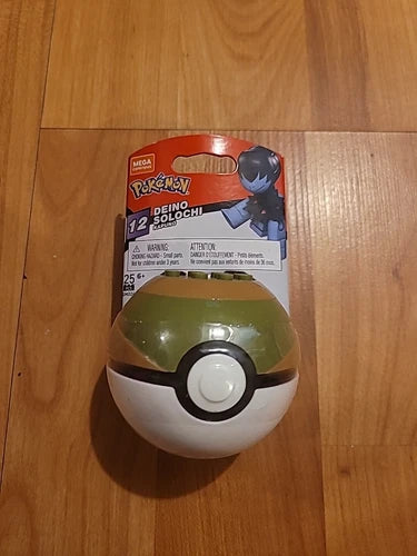 DEINO ~ Pokemon Mega Construx ~ Series 12 ~ 25 Pieces ~ New in Sealed Package